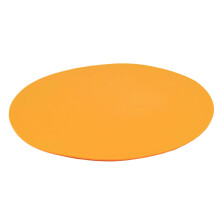 (Yellow) Durable PVC Football Training Markers Indoor/Outdoor