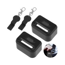 2Pcs Car Seatbelt Buckle Guard, Children Seat Belt Lock Seatbelt Buckle Cover