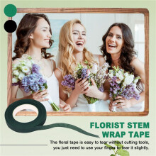 12 StüCk Blumen Band Florist Stengel Wickeln GrüN Band für Blumenstrauß Blumen und Basteln