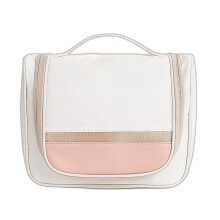 (Beige) Women\'s Waterproof Cosmetic Bag - Travel Organizer