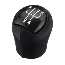 5 Speed Leather Car Gear Shift Knob Shifter Lever for Clio Espace Kangoo Express Laguna Megane Cabriolet Classic