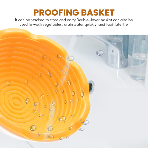 Plastic Fermentation Basket Bread Proofing Basket Kitchen Sourdough Basket 1