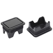 2PCS Black ABS Rear Trunk Tail Box Protective Cover Trim Fit for Ram 1500 2018 2019 2020 2021 Car Accessories