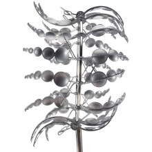 Unikalny i Magiczny Metalowy Wiatrak Outdoor Wind Spinners Wind Catchers Windmill Yard Patio Lawn Garden Decoration