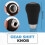 Car Automatic Gear Shift Knob Leather Shift Lever for  3 5 8 MX-5 CX-5 CX-7 CX-9 1