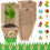 (Large size 8*8cm) 50PCS Biodegradable Plant Pots for Garden/Herbs 2