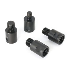 4 Stück M14 M10 5/8 Zoll-11 Adapter Winkelschleifer Gewindekonverter Adapter Schaftverbinder Poliert für Bohrer Lochsäge