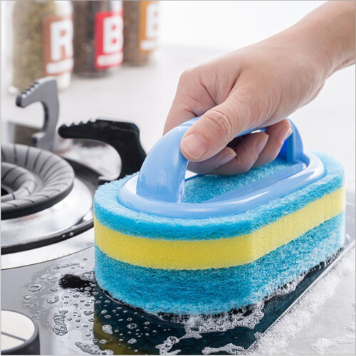 Comfy Grip Kitchen Sponge Brush for Dishes
