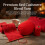 (12 Bright Red) Anti-Pilling Wool Yarn for Knitting 2