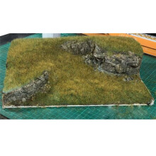Static Grass Flocking Applicator with Antiskid Handle for DIY Scenic Table Donstruction Model