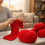 (12 Bright Red) Anti-Pilling Wool Yarn for Knitting 10