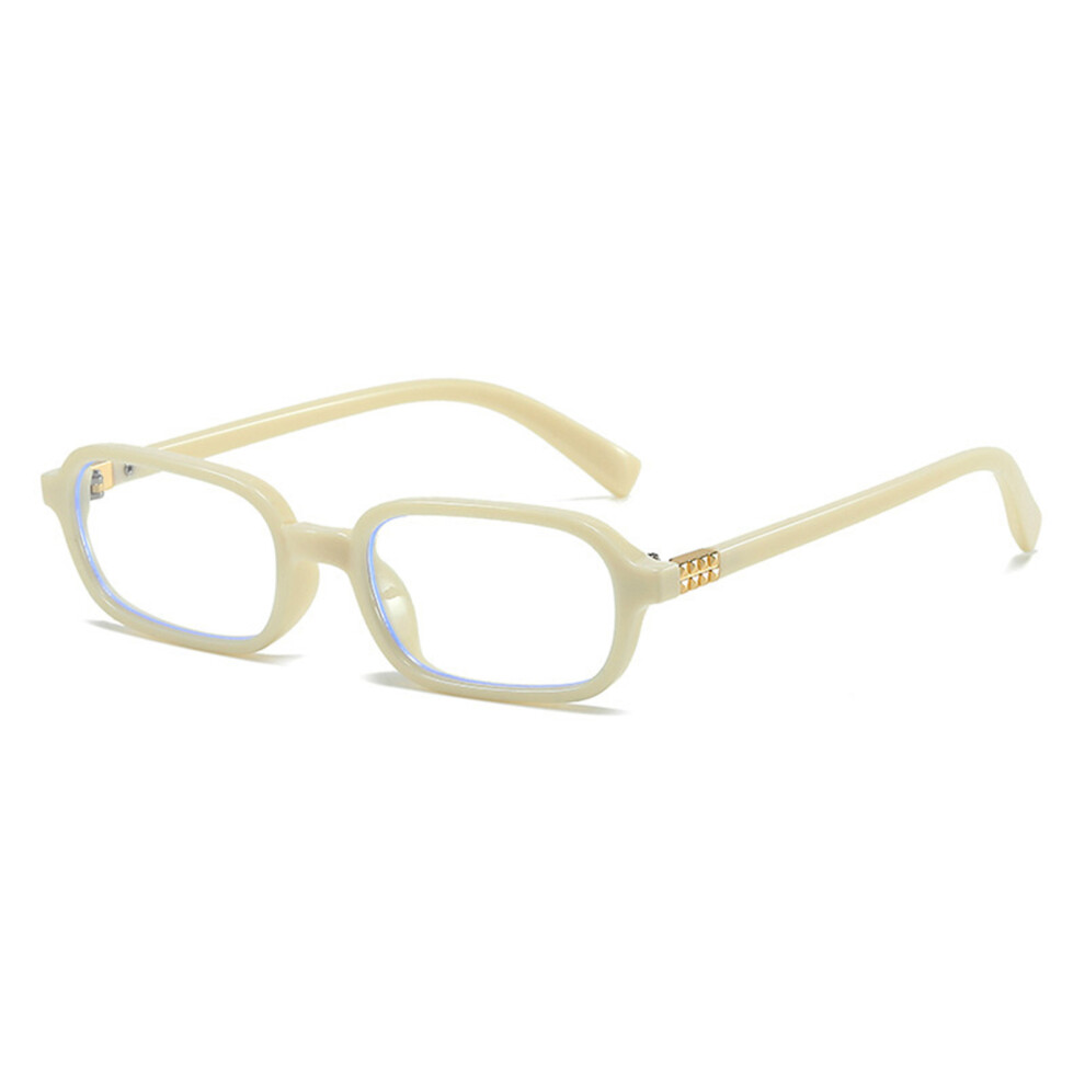 Dachuang Beauty Beige/White ( Frame Slices) Women\'S Lightweight Sunglasses For Beach