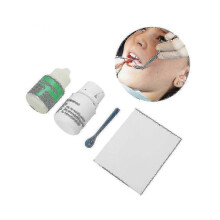 15ml Zinc Polycarboxylate Dental Cement Liquid with 30g Powder Kit for Permanent Crowns Bridges and Tooth Restorations Dental Lab Supplies
