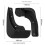 Car Mudguards for  Vios 2019-2022  Mud Guard Flap  Flaps Mudflaps Accessories 4
