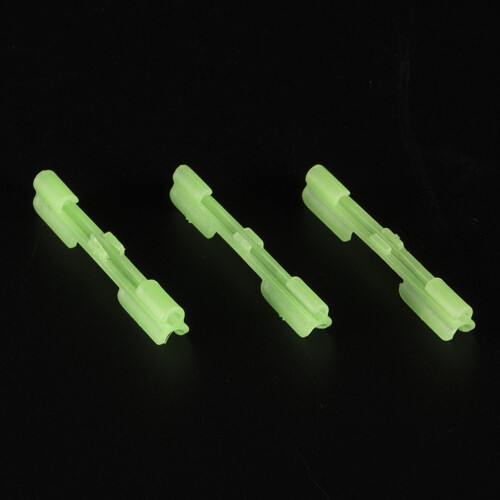 (S(10pcs)) Pince Lumineuse pour Pointe de Canne à Pêche 1