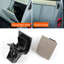 GeträNkehalter Auto Beifahrerseite Armaturenbrett GeträNkehalter für W636 W639 Vito Viano A6396800458(Grau)
