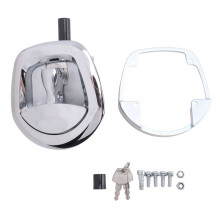 T-Type Fishtail Lock Off-Road Modified Trailer Mechanical Door Lock Escort Anti-Theft Lock Rv Paddle Entry Door Lock