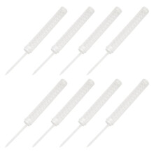 8 Pieces Moss Pole Coir Moss Pole Stick Stackable Plant Stakes Monstera Plant Support Plastic Sphagnum Moss Pole