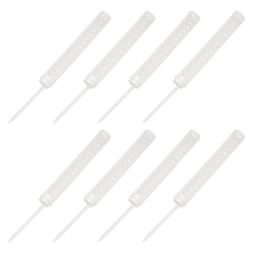 8 Pieces Moss Pole Coir Moss Pole Stick Stackable Plant Stakes Monstera Plant Support Plastic Sphagnum Moss Pole
