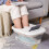 (White, With Cover) Collapsible Foot Spa with Massage 2