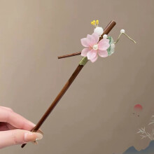 (2) Elegant Flower Hair Clasp for Women & Salon