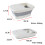 (White, With Cover) Collapsible Foot Spa with Massage 4