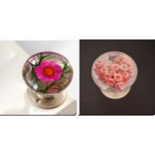 (2pcs) Vintage Floral Resin Cabinet Knobs - 50 Chars