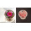 (2pcs) Vintage Floral Resin Cabinet Knobs - 50 Chars 1