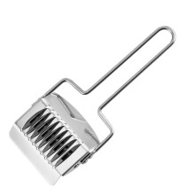 (Wire Handle Type) Stainless Steel Pasta Roller - Kitchen Gadget for Bread & Pastries