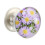 (1PCS) Vintage Floral Resin Cabinet Knobs - 50 Chars 5