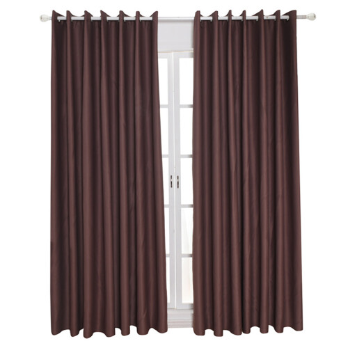 Brown Window Screens Tear-Resistant Sheer Curtains for Windows