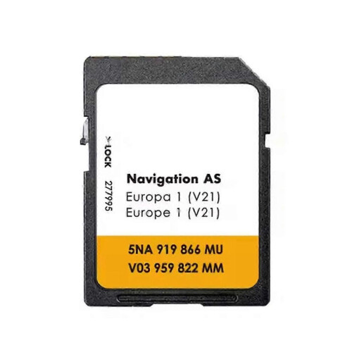 NEW for Discover Media Navigation Card AS V21 Map Europe 2025 SD 32GB