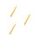 3Pcs Durable Polyester Graduation Tassels Golden Pendant for Decor 5
