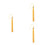 3Pcs Durable Polyester Graduation Tassels Golden Pendant for Decor 6