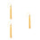 3Pcs Durable Polyester Graduation Tassels Golden Pendant for Decor 7