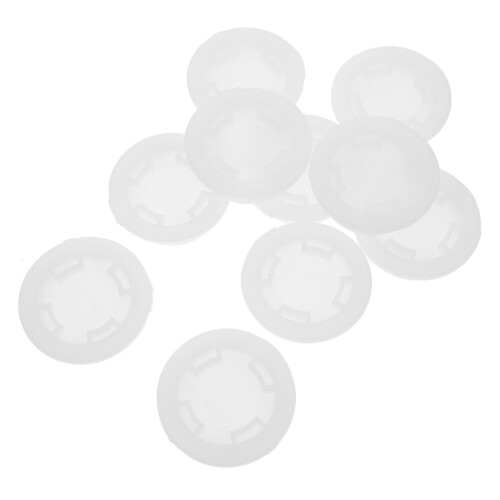 10 Pcs Barrel Lid Storage Bucket Fidget Bulk White