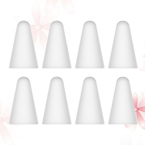 24Pcs White Silicone Sleeve Stylus Pen Nib Tip Protective Covers 1