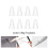24Pcs White Silicone Sleeve Stylus Pen Nib Tip Protective Covers 3