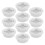 10 Pcs Barrel Lid Storage Bucket Fidget Bulk White 10