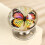 (1PCS) Vintage Floral Resin Cabinet Knobs - 50 Chars 2