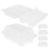 12Pcs Transparent Plastic Egg Holder Multi-Slot Goose Egg Organizer 2