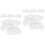 12Pcs Transparent Plastic Egg Holder Multi-Slot Goose Egg Organizer 5