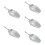 5Pcs Metal Ice Ice Cube Scoop with Ergonomic Handle for Bar Use 11
