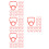 400Pcs Plastic Water Bottle Handles Red Comfortable Grip for Home Use 7