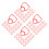 400Pcs Plastic Water Bottle Handles Red Comfortable Grip for Home Use 9