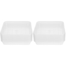 20St Duurzame Transparante Plantenpot Trays Voor En Buiten