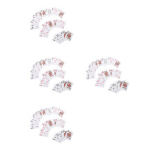 4St Multi Kleur Braille Speelkaarten Voor Visueel Beperkten