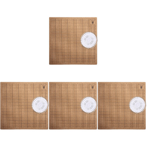 4Sets Macrame Board Chocolade En Rvs Met T Pins Voor Knutselen
