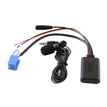 Car 5.0 Aux Cable Microphone Handsfree Mobile Phone Free Calling Adapter for Fortwo 450