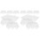 12Pcs Transparent Plastic Egg Holder Multi-Slot Goose Egg Organizer 1